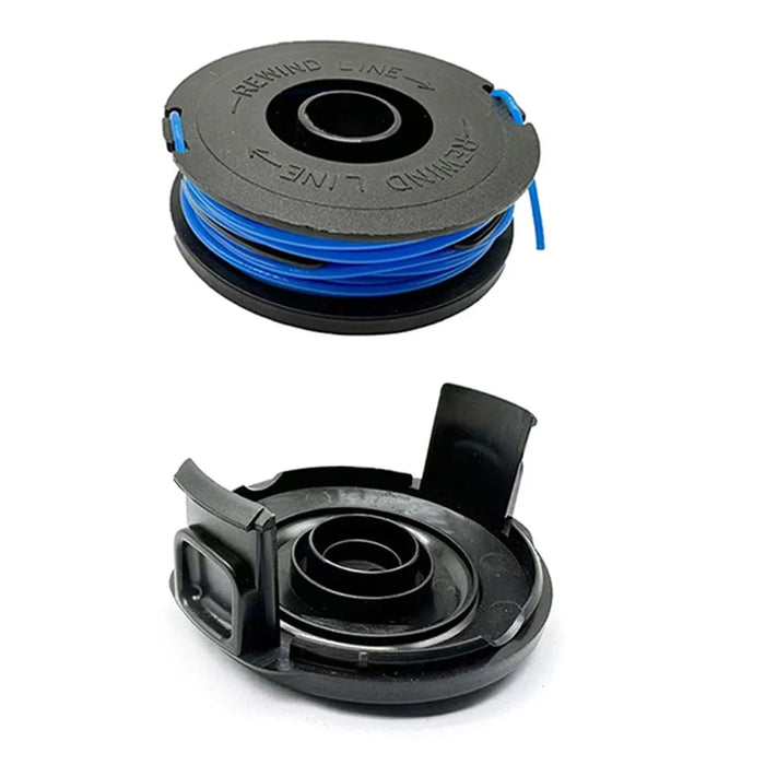 RSJA-01+RSJA-01-1 For Spear & Jackson GT600 / GT450 Lawn Mower Replacement Spool + Spool Cap - 1