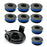 RSJA-01+RSJA-01-1 For Spear & Jackson GT600 / GT450 Lawn Mower 8 Replacement Spool + Spool Cap - 1