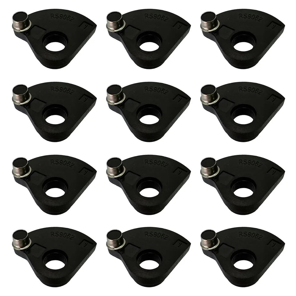 12Pcs For Black & Decker LSTE525 Type 1 / LSTE523 Type 1 / LSTE520 Type 1 Lawn Mower Trimmer Line Feeder Lever, 90626568 - 1
