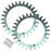 TLYA-01 2Pcs Spikes for Yardforce SA / SC / SE / MR Series Lawn Mower with 14 Self-Tapping Screws - 1