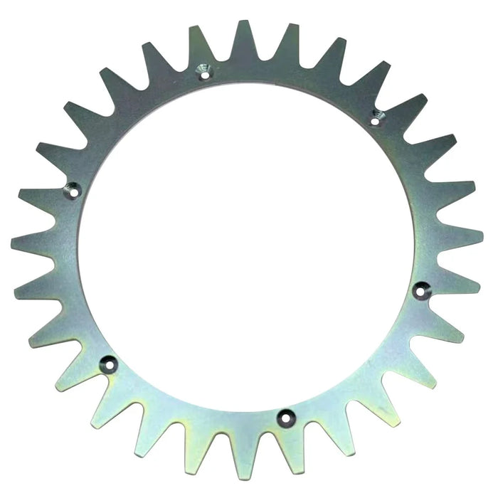 TLYA-01 2Pcs Spikes for Yardforce SA / SC / SE / MR Series Lawn Mower with 14 Self-Tapping Screws - 2