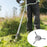 Steel Wire Grass Trimmer Head 3 Blades Weed Cutter Wheel Mower Attachment - 6