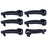 6Pcs Chute Flange for Craftsman  /  Husqvarna  /  MTD  /  Yard Man Snow Blower Replacement Part , 731-04869A - 1
