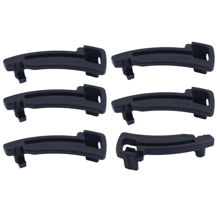 6Pcs Chute Flange for Craftsman  /  Husqvarna  /  MTD  /  Yard Man Snow Blower Replacement Part , 731-04869A - 1