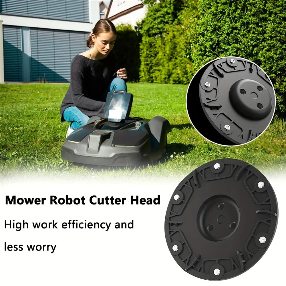 RSD-01 For Worx / Landxcape / Kress / Einhell Lawn Mower Round Connector ABS Cutterhead Turntable - 2
