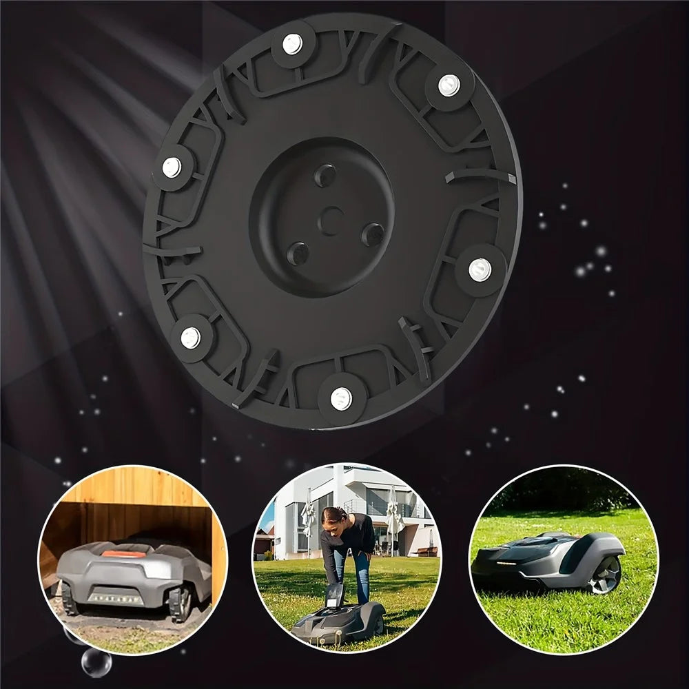 RSD-01 For Worx / Landxcape / Kress / Einhell Lawn Mower Round Connector ABS Cutterhead Turntable - 5