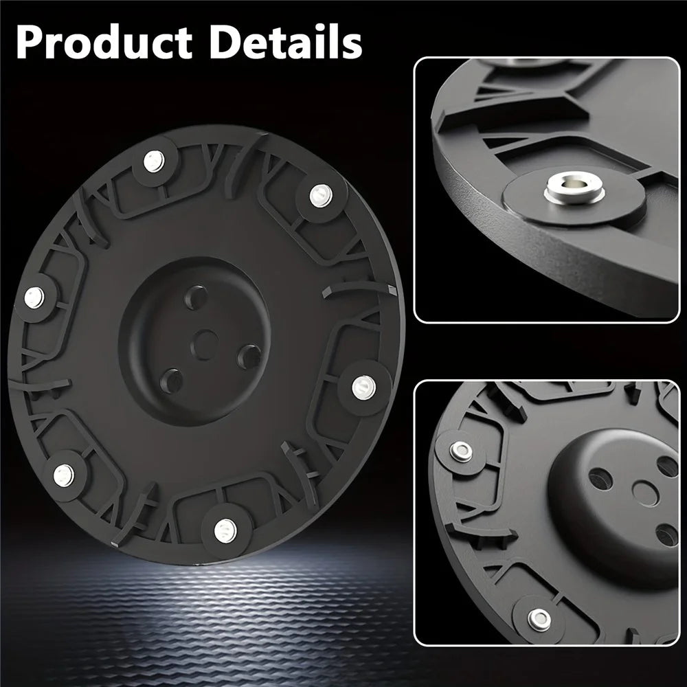 RSD-01 For Worx / Landxcape / Kress / Einhell Lawn Mower Round Connector ABS Cutterhead Turntable - 6