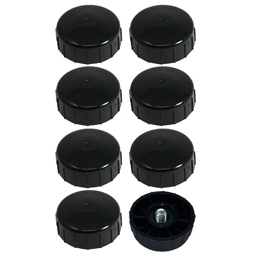 8Pcs Plastic Spool Cap for MTD / Troy-Bilt / Bolens Grass Trimmer Replacement Part, 791-153066B - 1