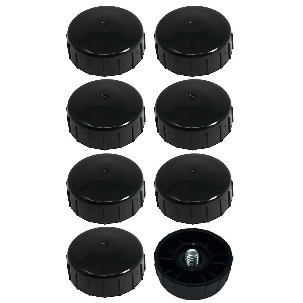 8Pcs Plastic Spool Cap for MTD / Troy-Bilt / Bolens Grass Trimmer Replacement Part, 791-153066B - 1