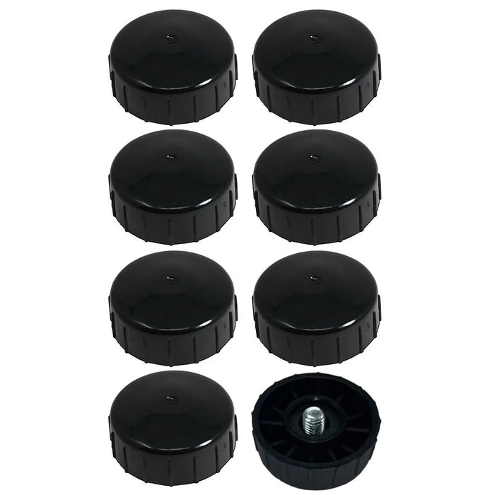 8Pcs Plastic Spool Cap for MTD / Troy-Bilt / Bolens Grass Trimmer Replacement Part, 791-153066B - 1