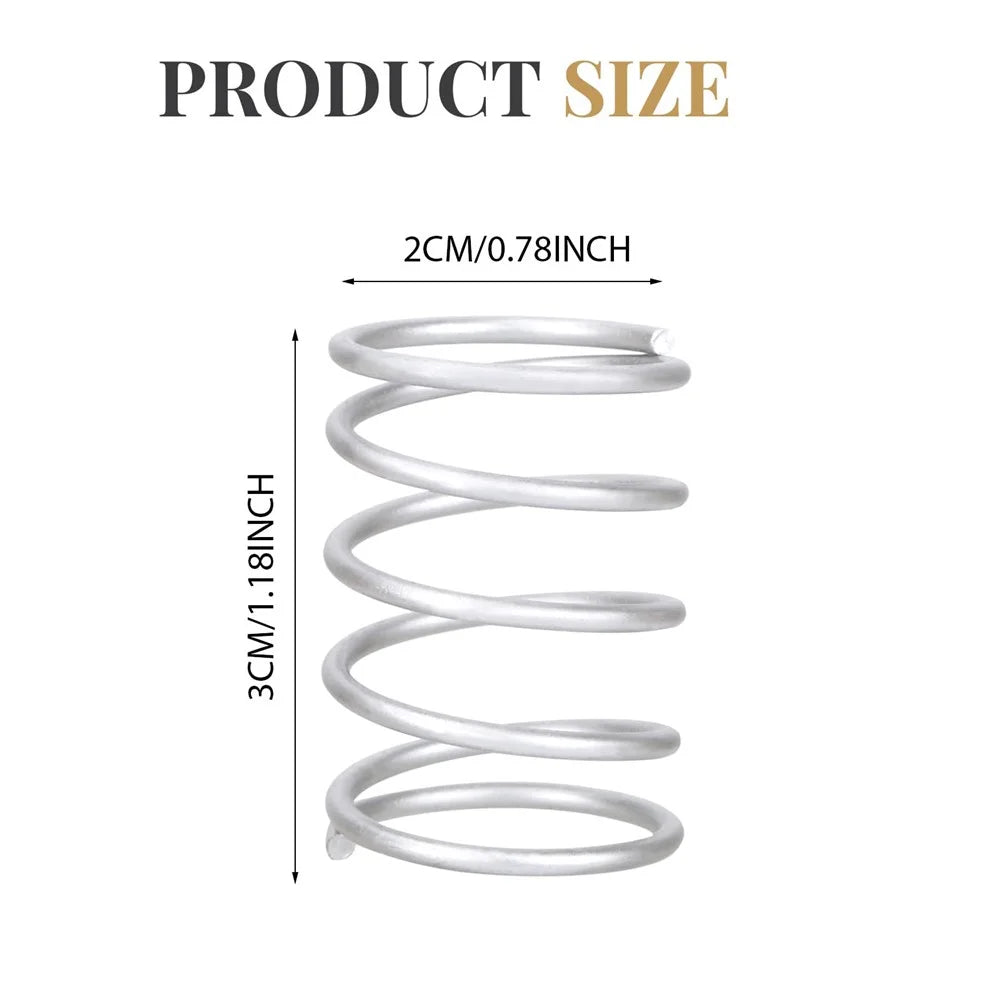 4Pcs Spool Cap Spring for MTD / Ryobi / Troy-Bilt Lawn Mower Trimmer Head Replacement Part, 791-610317B - 4