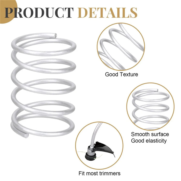 8Pcs Spool Cap Spring for MTD / Ryobi / Troy-Bilt Lawn Mower Trimmer Head Replacement Part, 791-610317B - 3