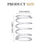 8Pcs Spool Cap Spring for MTD / Ryobi / Troy-Bilt Lawn Mower Trimmer Head Replacement Part, 791-610317B - 4