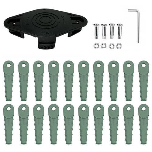 For Parkside PRTA 20-Li A1-IAN 311046 / B1-IAN 330831 EVP-01 Trimmer Head + 20 RS-0001 Blades Lawn Mower Part - 1