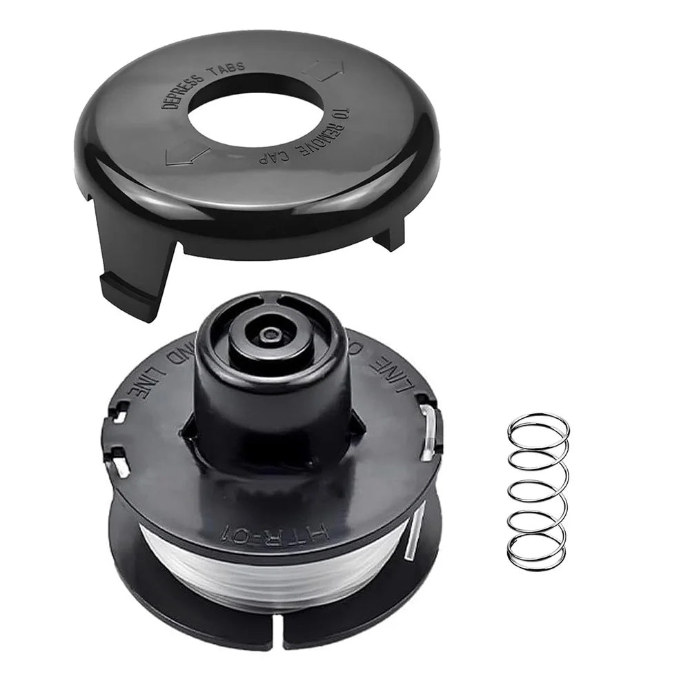 For Toro 51256 / 51301 Lawn Mower 88175 Spool + 73-8200 Trimmer Cap + 73-8220 Spring Trimmer Replacement Set - 1