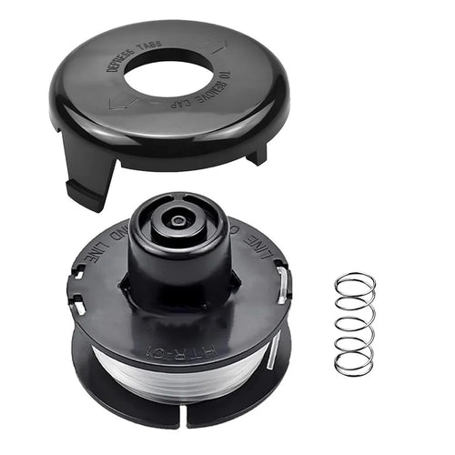 For Toro 51256 / 51301 Lawn Mower 88175 Spool + 73-8200 Trimmer Cap + 73-8220 Spring Trimmer Replacement Set - 1