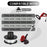 Replacement Set for Toro 51301 / 51256 Lawn Mower 10Pcs 88175 Spool + 73-8200 Trimmer Cover + 73-8220 Spring - 5