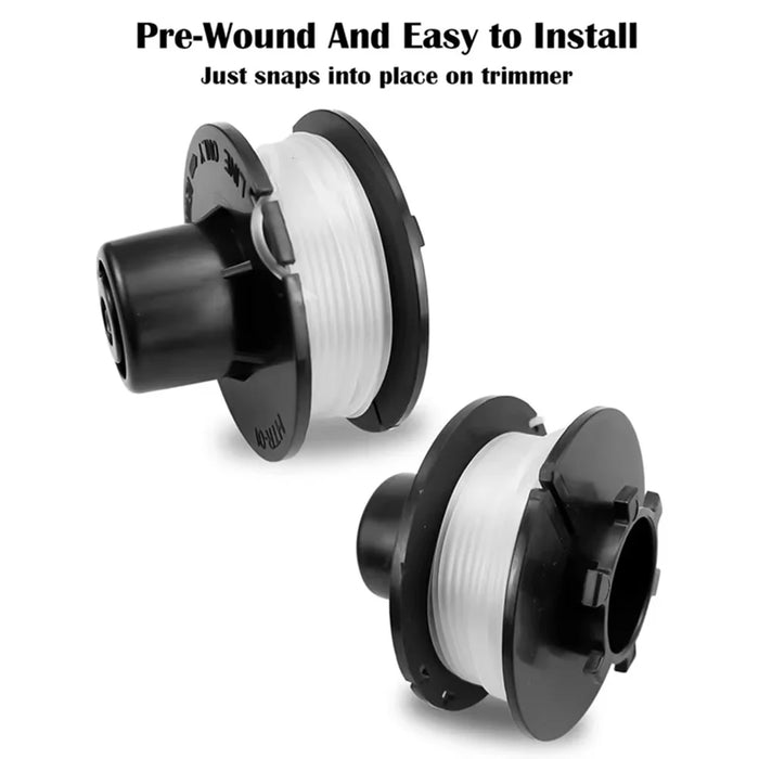 Replacement Set for Toro 51301 / 51256 Lawn Mower 10Pcs 88175 Spool + 73-8200 Trimmer Cover + 73-8220 Spring - 6