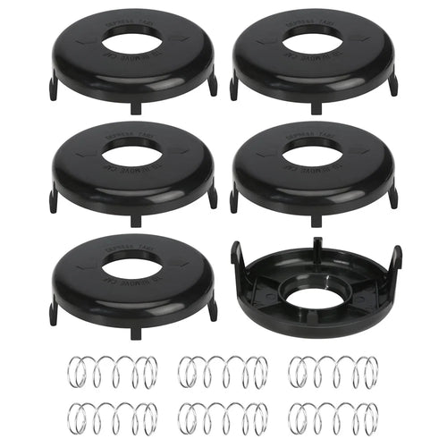 For Toro 51256 / 51301	Lawn Mower Replacement Parts Set 6Pcs 73-8200 Mower Cover + 6Pcs 73-8220 Spring - 1