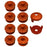 For Gardena Turbotrimmer Smallcut Lawn Trimmer 8 Nylon Rope Spool + 2 Spool Cap Set, 05367-20 / 05329-20 - 1