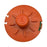 For Gardena Turbotrimmer Smallcut Lawn Trimmer 8 Nylon Rope Spool + 2 Spool Cap Set, 05367-20 / 05329-20 - 4