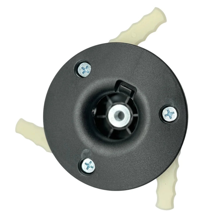 Trimmer Head for STIHL FS56 / FS55 / FS44 Lawn Mower Replacement Part with 3 Nylon Blades, 4002 710 2189 - 5