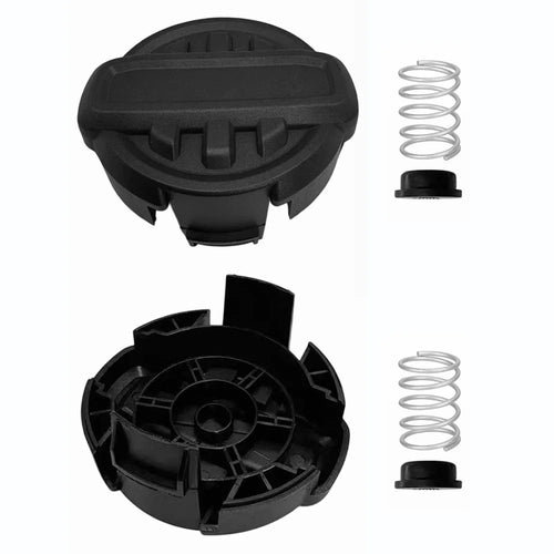 2 Sets Trimmer Head Cap + Spring + Spring Washer for Dewalt DCST922P1 / DCST922B / DCST972X1 String Trimmer, RSDWO995-1 - 1