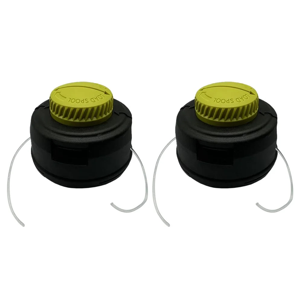 2Pcs For Ryobi RY4CCS / RY252CS Trimmer Head Lawn Mower Replacement Part, 313318001 & AC04156 - 1