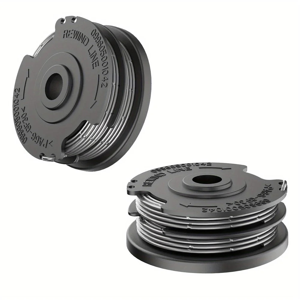 1 Set For Bosch 6PCS Lawn Mower Trimmer Spools 9 + 1 Protection Cap 1600A00X61, 1600A00DU0, F016L724381 - 2