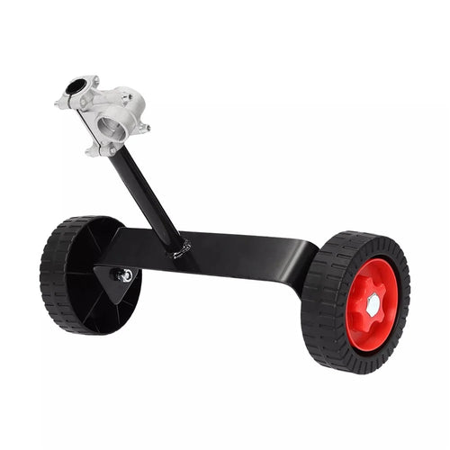 String Trimmer Support Wheels Weed Trimmer Auxiliary Portable Mower Attachment for Grass Cutter - 26 Tube - 1