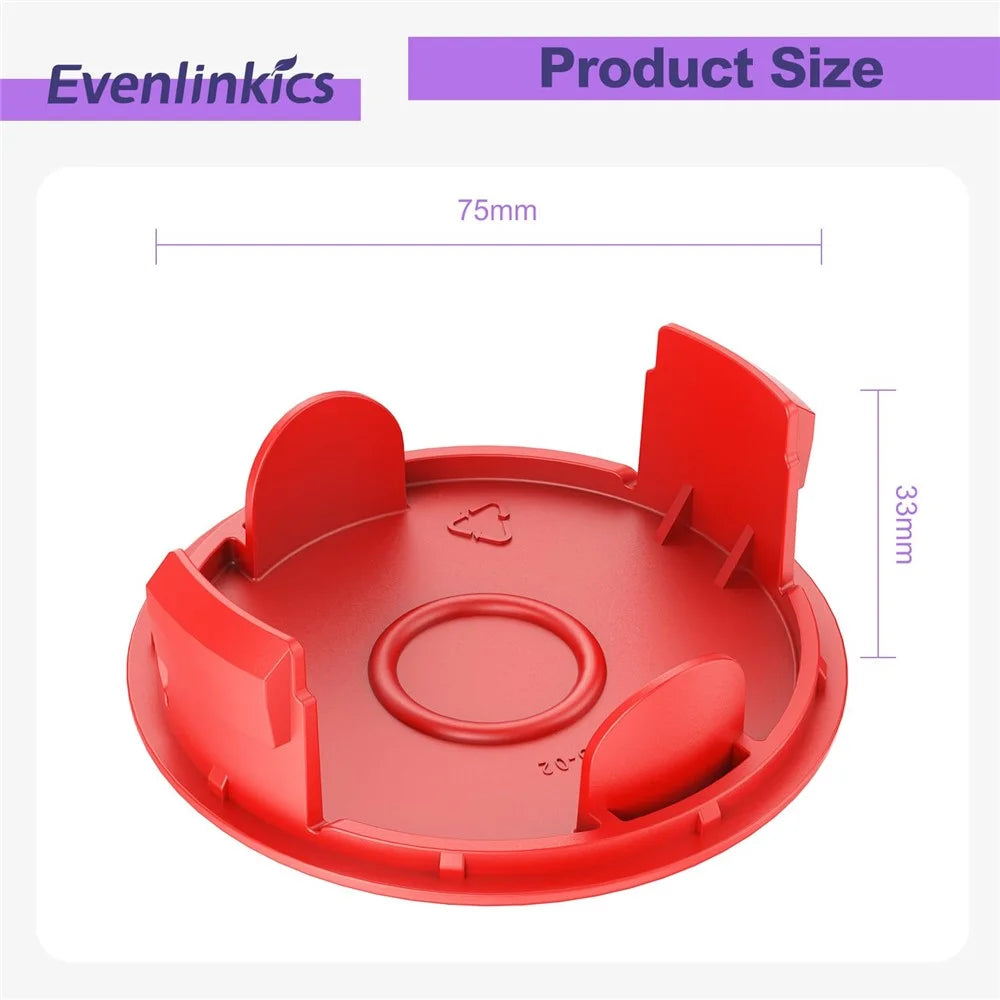 4Pcs Replacement Spool Cover Cap for Bosch ART 30-36 LI / 24 / 27 / 30, 1600A00X61 / 1600A00DU0 / F016L72438 - 4