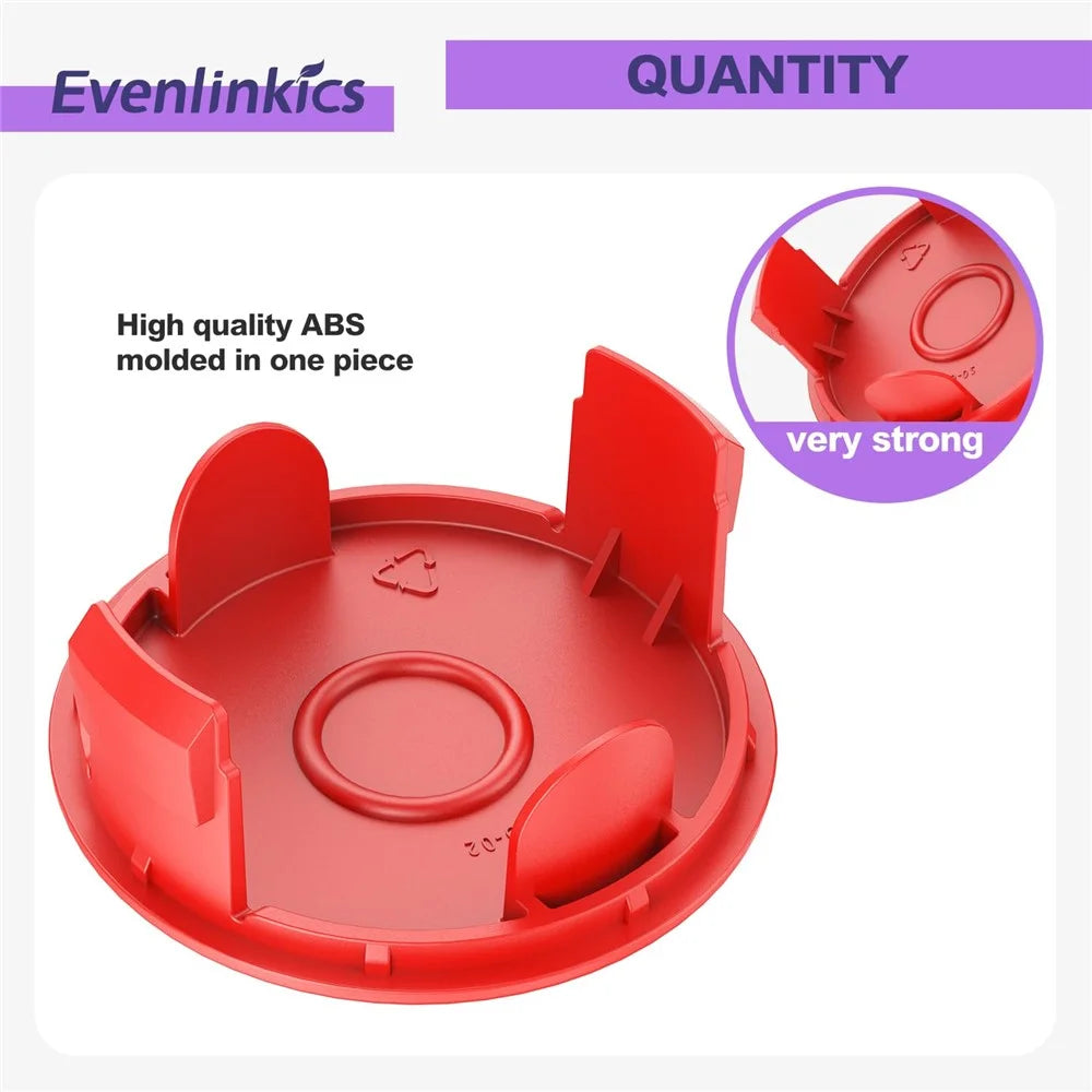 4Pcs Replacement Spool Cover Cap for Bosch ART 30-36 LI / 24 / 27 / 30, 1600A00X61 / 1600A00DU0 / F016L72438 - 5