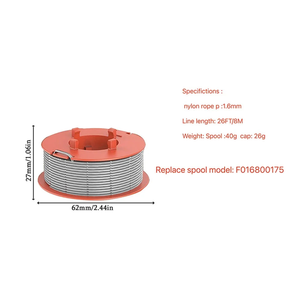 1Pc for Bosch ART 23 COMBITRIM / ART 26 COMBITRIM Lawn Mower Spool Thread Reel F016800175 - 4