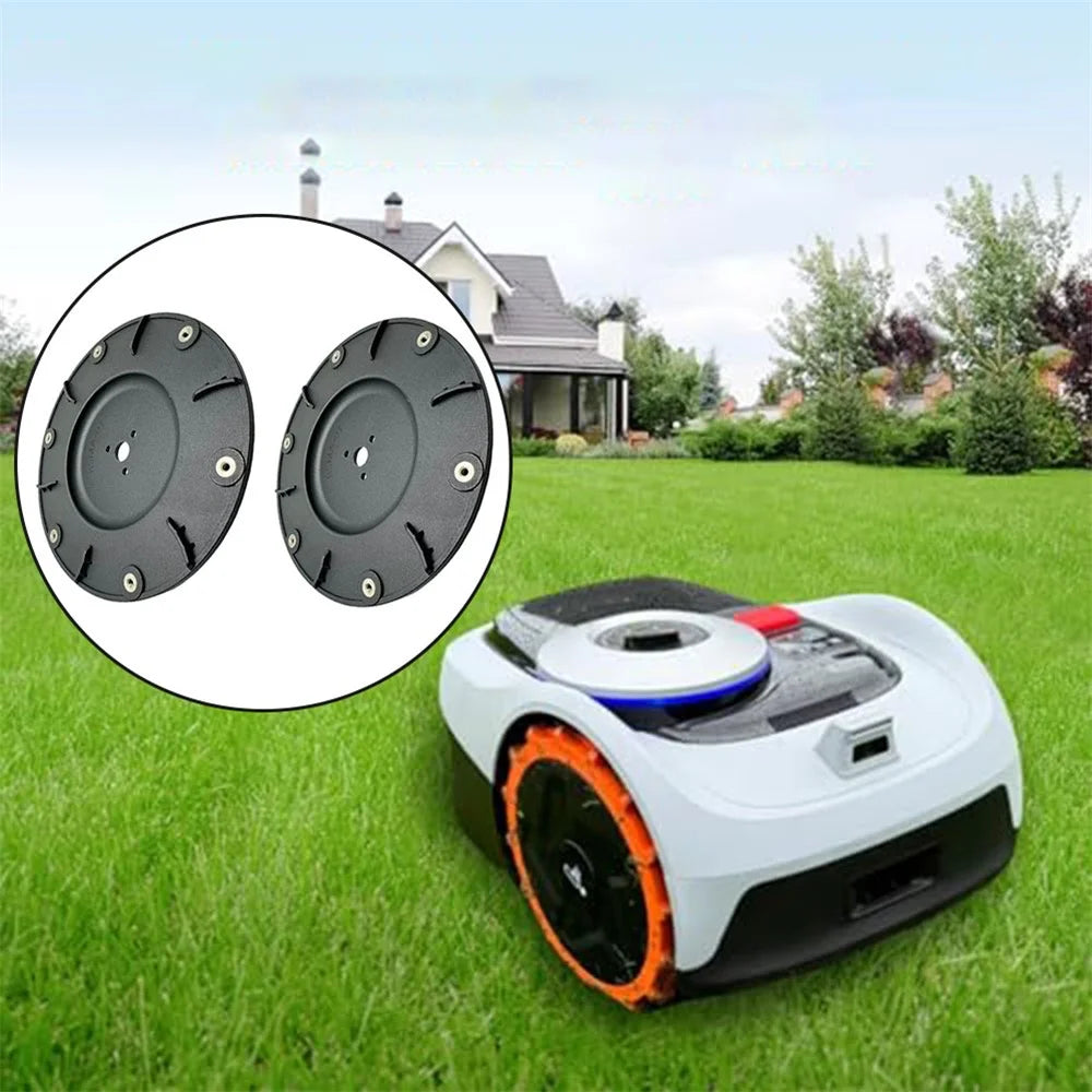 RSMA-01 2Pcs For For Mammotion LUBA 1 AWD  /  LUBA 2 AWD Lawn Mower Blade Disc Replacement Part - 6