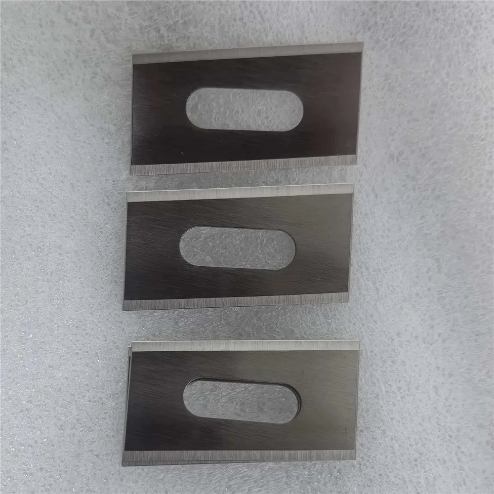 9Pcs 34.1x17.8x0.63 mm Replacement Blades for Stihl iMOW EVO Robot Mower Stainless Steel Cutting Blades - 4
