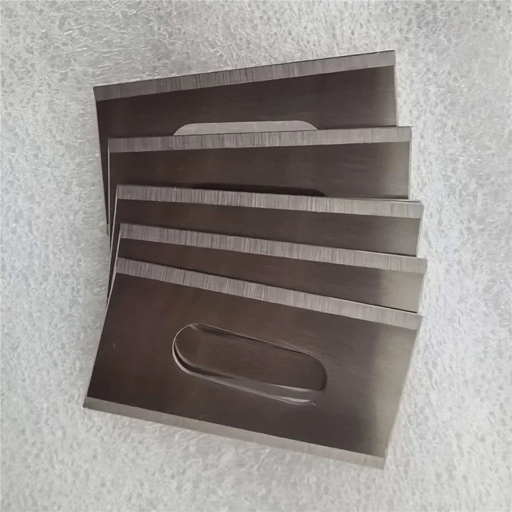 9Pcs 34.1x17.8x0.63 mm Replacement Blades for Stihl iMOW EVO Robot Mower Stainless Steel Cutting Blades - 5