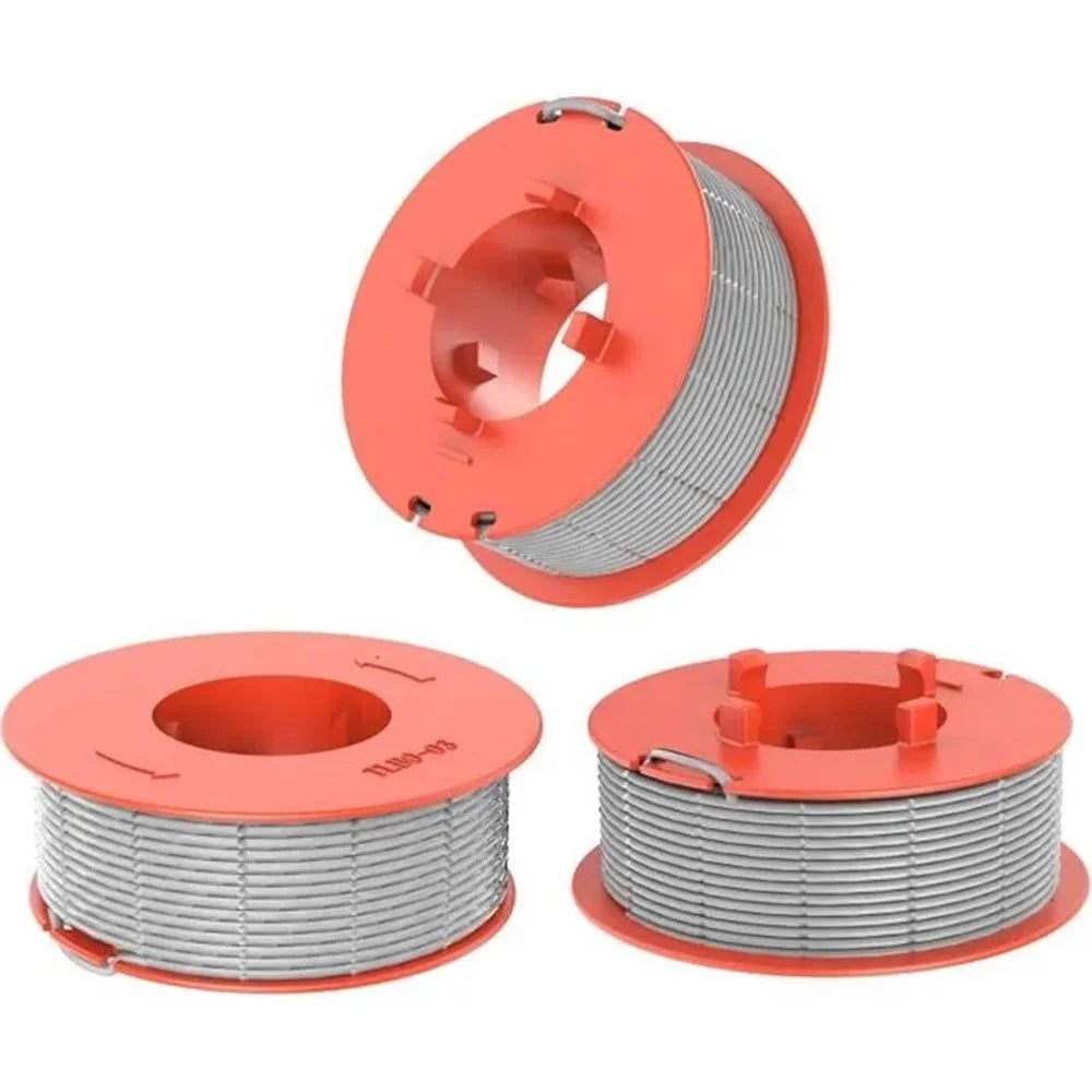 3Pc F016800175 Mower Spool for Bosch ART 30 / ART 23 COMBITRIM Grass Trimmer Spool - 2