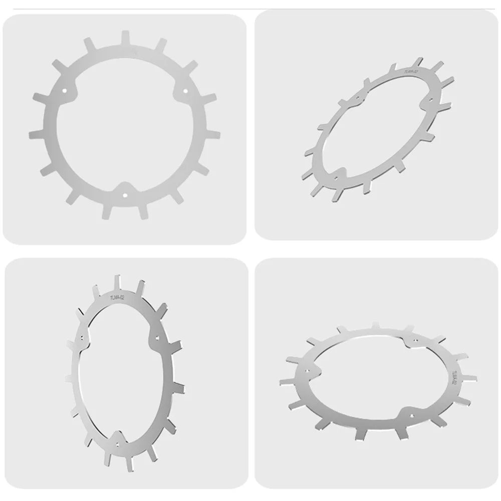 TLDM-01 2Pcs for Mova 600  /  ViAX 250  /  ViAX 300  /  Dreame A1  /  A1 Pro Anti-slip Spikes Traction Wheels Lawn Mowing Robots Accessories Parts - 2