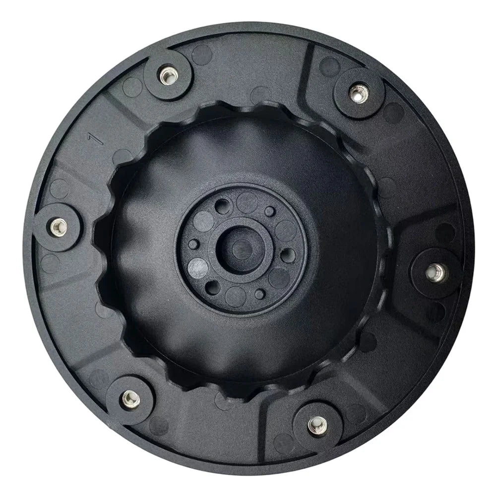 RIS-MYU-01 Cutting Disc with 6 Blades for Mammotion YUKA 1500 / 2000 / 3000 Robotic Lawn Mower Replacement Part - Black - 6