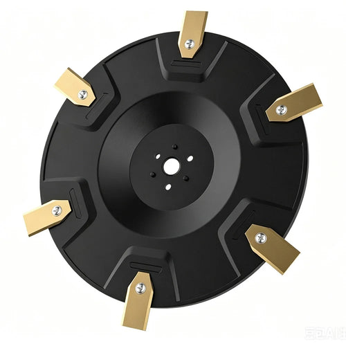 RIS-EOC-01 Cutting Disc with 6 Blades for Ecovacs GOAT O500 / O600 RTK / O800 Panorama / O800 RTK Lawn Mower - Black - 1