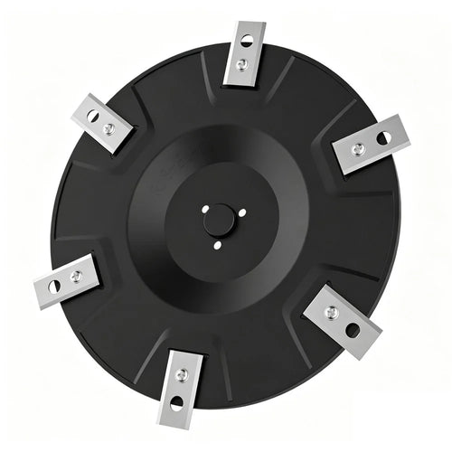RIS-EU-01 For Eufy Robot Lawn Mower E15 / E18 Cutting Disc Blade Plate with 6 Blades Replacement Part - 1