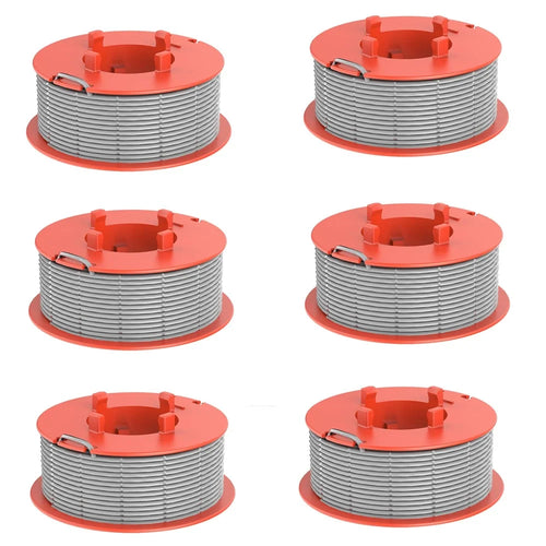 6PCS For Bosch Lawn Mower Trimmer Spool Thread Spool Reel F016800175 - 1