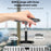 YESIDO MG41 Portable Electronic Luggage Scale 50kg LCD Display Travel Weight Scale - Grey - 4