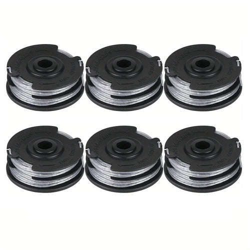 6Pcs F016800351 Mower Spool Set for Bosch ART 30-36 LI  /  ART 24  /  ART 30 Lawn Mower Trimmer Spool - 1