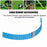 F016800182 30Pcs Spool Line for Bosch ART 30 Combitrim / ART 30-36 LI Lawn Mower Spool Nylon Line with Buckle - 3