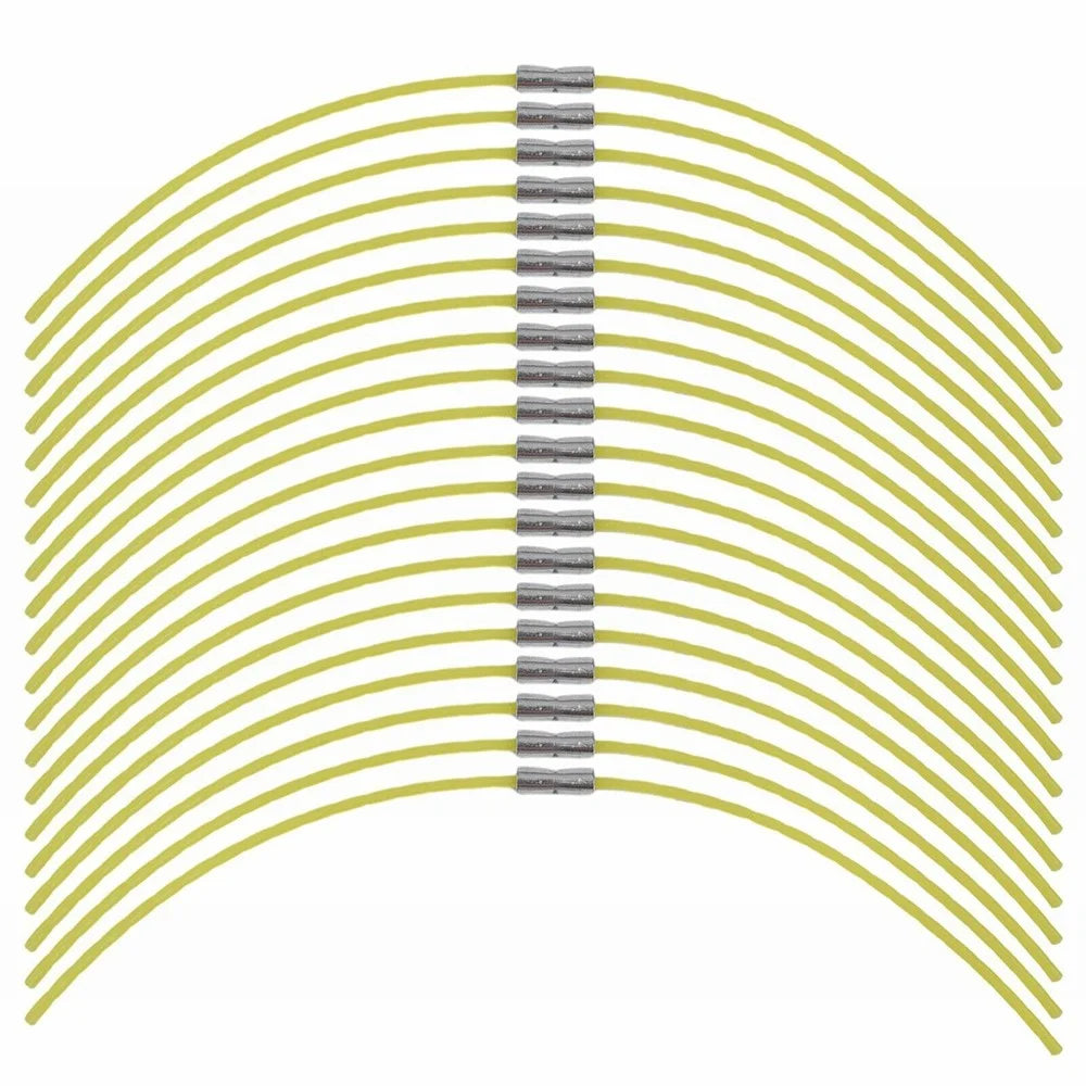 20Pcs F016800174 Nylon Line for Bosch ART 30 Combitrim / ART 30-36 LI , Trimmer Line Replacement with Buckle - 1