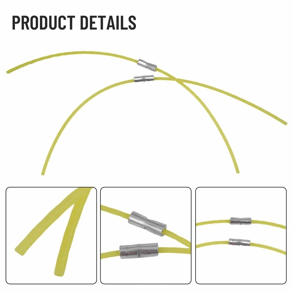 20Pcs F016800174 Nylon Line for Bosch ART 30 Combitrim / ART 30-36 LI , Trimmer Line Replacement with Buckle - 5