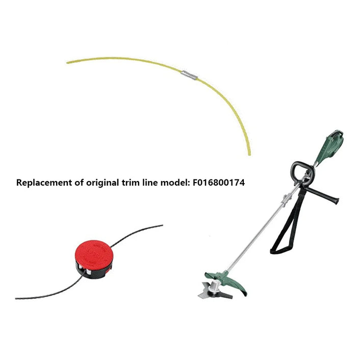 F016800174 30Pcs Nylon Spool Line for Bosch ART 30 Combitrim / ART 30-36 LI Trimmer Wire with Buckle - 4
