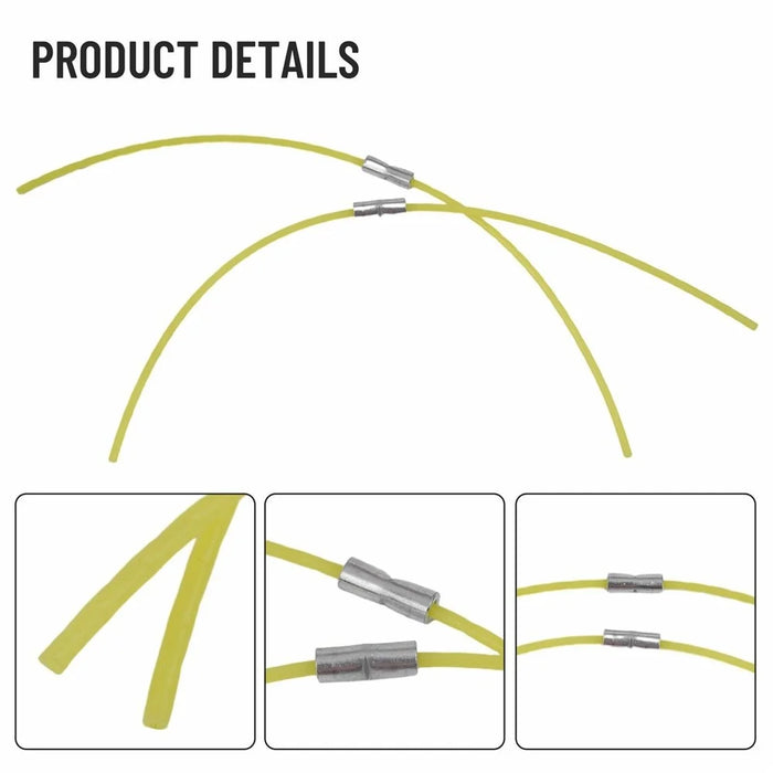 F016800174 30Pcs Nylon Spool Line for Bosch ART 30 Combitrim / ART 30-36 LI Trimmer Wire with Buckle - 5
