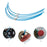A6487 20Pcs Strimmer Line for Black & Decker GL680 / GL685 / GL690 Nylon Spoon Line with Buckle - 2